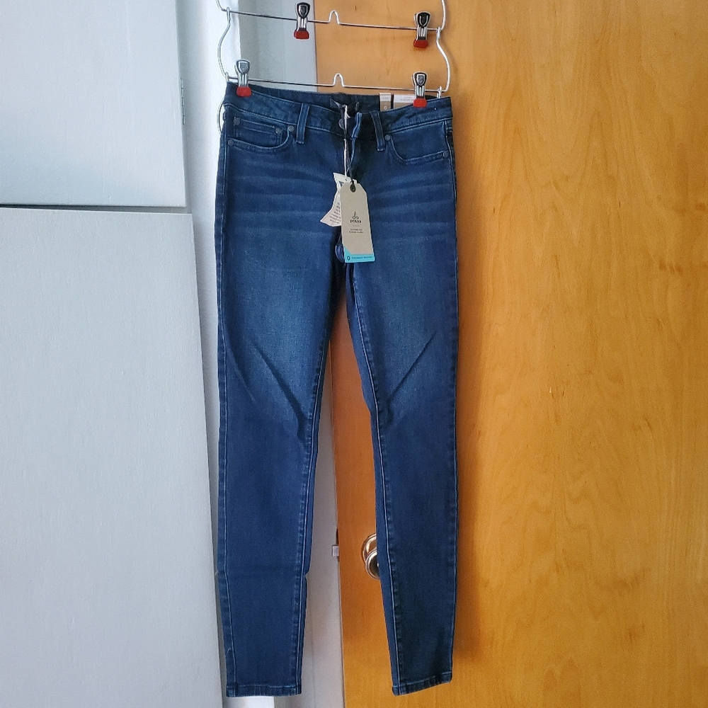 Prana London jeans size 0/25 short inseam 29" NWT